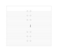 Filofax Bloc-notes Feuilles lignées Blanc Paquet économique (Import Royaume Uni)