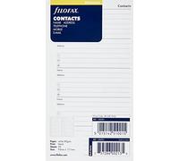 Filofax Bloc-notes Nom/Adresse/Email/Téléphone fixe/Fax/Téléphone portable (Import Royaume-Uni)