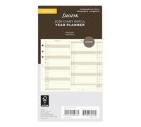 Filofax Calendrier annuel personnel en coton cr.(E) 2026
