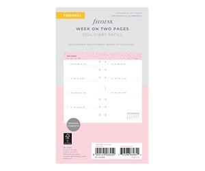 FILOFAX Calendrier Semaine sur deux pages Confetti - Personal 2024