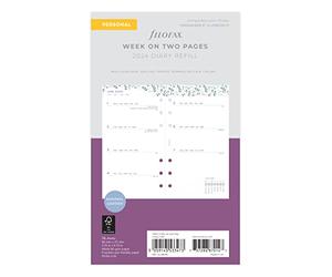 FILOFAX Calendrier Semaine sur deux pages Garden - Personal 2024