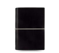 Filofax Domino Personal Organiser Elastic Closure for Refills 95x171mm Personal Black Ref 27802
