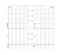 Filofax Feuilles de Finance, Personal Taille, 20 feuilles (B130618)