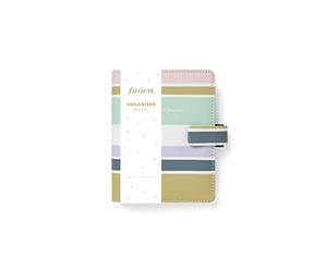 Filofax Good Vibes Organiseur de poche Motif rayures