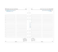 Filofax A5 Day Per Page 5 Language Appointments Diary - 2023