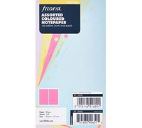Filofax Feuilles de note 130502 – Paquet de 100 – Couleurs assorties
