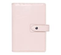 Filofax Malden C022616-24 Agenda semainier en cuir de buffle pleine fleur, 6 anneaux, format personnel, rose, multilingue