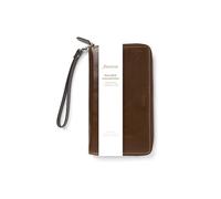 Filofax Malden Organiseur personnel compact à fermeture éclair avec dragonne Ocre