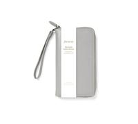 Filofax Malden Organiseur personnel compact zippé avec dragonne Gris pierre
