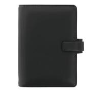 Filofax Metropol C026902 Organiseur format personnel Noir Aspect cuir 6 anneaux Semainier multilingue