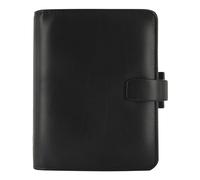 Filofax Metropol C026960 Organiseur de poche Noir Aspect cuir 6 anneaux Semainier multilingue