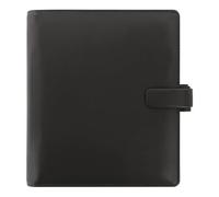 Filofax Metropol C026968 Organiseur format A5 Noir Aspect cuir 6 anneaux Semainier multilingue