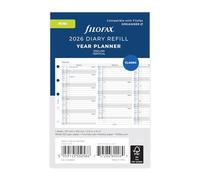 Filofax Mini agenda vertical 2026 en anglais