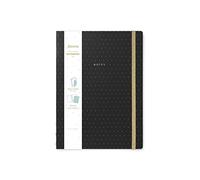Filofax Moonlight Carnet rechargeable Noir Format A4