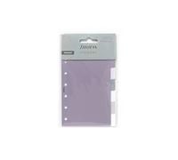 Filofax Norfolk 132792 Lot de 6 intercalaires de poche