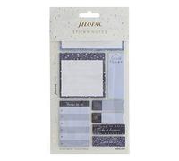 Filofax Notes adhésives indigo, 95 mm x 164 mm