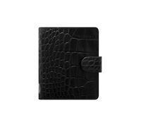 Filofax Organiseur de poche classique en ébène Motif crocodile