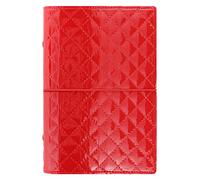 Filofax Personal Domino Luxe red organiser