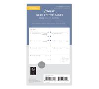 Filofax Personal Minimal week on two pages 2024 diary