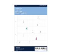 Filofax Planning annuel non daté A4 5 feuilles