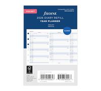 Filofax Planning annuel vertical (E)2026