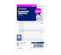 Filofax Planning annuel vertical - français - Pocket - 2023