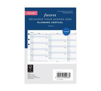Filofax Planning Annuel Vertical - Français - Pocket - 2026