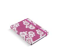 Filofax Pocket 115044 Bloc-notes impressions rose/blanc