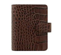 Filofax Pocket 26014 Organiseur Croc Classic, Chestnut, 2024