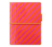 Filofax Pocket Domino Organiseur verni Orange/Rose