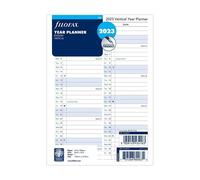 Filofax Rech Planning Annuel Vertical - Anglais - Format A5 - 2023
