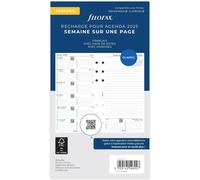 Filofax Recharge Pour Agenda Personal Semaine Sur 1 Page + Notes - Français - 2025