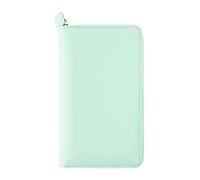 Filofax Saffiano Organiseur personnel compact à fermeture Éclair Menthe fluo