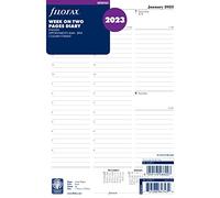 Filofax Semaine sur deux pages - anglais - Deskfax - 2023