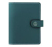 Filofax The Original Organizer, format de poche, bleu foncé - Cuir, six anneaux, semainier, multilingue, 2027 (C026083-27)