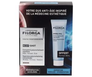 Filorga NCEF-Shot Concentré Polyrevitalisant Suprême 15 ml + Hydra-Hyal 30ml Offert