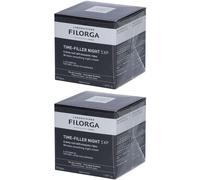 Filorga Time-Filler Night 5XP Crème Nuit Défroissante Rides De 2x50 ml