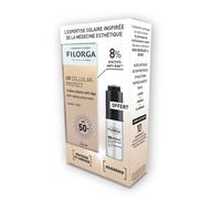 Parapharmacie > Beauté & Soins > Produit Solaire > Produits de Protection Solaire Filorga UV CELLULAR-PROTECT Crème Solaire Anti-Âge SPF50+ 40 ml + NCEF - REVITALIZE Sérum 5 ml offert