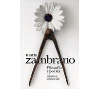 Filosofía y poesía - Maria Zambrano - Alianza Editorial - ebook (ePub) - Livre