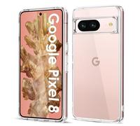 Filoto Crystal Clear Coque pour Google Pixel 8, Transparente, Anti-jaunissement, Mince, Souple, Silicone, Anti-Traces de Doigts, Anti-Rayures, Antichoc, Protection Contre Les Chutes, Ultra Mince, TPU