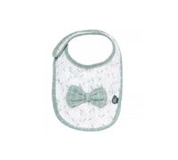 Filou Lot De 2 Bavoirs Vert/Blanc 0-6 Mois De Domiva