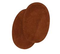 FILOUFACE 2 Renforts coude Genou à Coudre Coloris Marron Tabac Imitation Daim 9,20 x 13,50 thermocollant provisoire