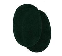 FILOUFACE 2 Renforts coude Genou à Coudre Coloris Vert Sapin Imitation Daim 9,20 x 13,50 thermocollant provisoire