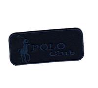 FILOUFACE Ecusson Thermocollant Polo Club Coloris Marine 3 x 7 cm