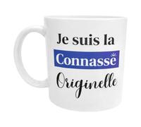 FILOUFACE Mug Je suis la connasse originelle Cadeau Fun et Décalé pour Amies, Collègues, Anniversaire, Noël et Humour