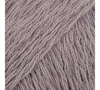 Fils à tricoter de coton, viscose et lin, gouttes Belle, DK, poids peigné léger, 1,8 oz 131 Yards 07 Zinc.