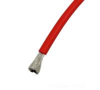 Fils, Câble en cuivre étamé flexible rouge 6-28 AWG 1/5/10/20 mètres Fil de silicone extra souple haute température for usage domestique(20 AWG,20m)