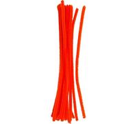 Fils Chenille Cure-Pipe Oranges 30cm 210 Pièces