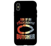 Fils de Boucher Carnivore Amateur de Viande Coque pour iPhone X/XS