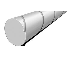 Fils de coupe ronds et silencieux orange en rouleau 253 m x 2,4 mm STIHL 0000-930-2535